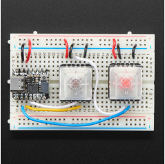 NeoKey Socket Breakout para interruptores de llave mecánica con NeoPixel - Para interruptores compatibles con MX Adafruit 190...