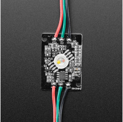 LED NeoPixel RGBW encadenable de 4 vatios ultra brillante - Blanco cálido - ~3000K Adafruit 19040708 Adafruit