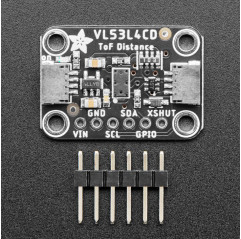 Adafruit VL53L4CD Time of Flight Distance Sensor - ~1 to 1300mm - STEMMA QT / Qwiic Adafruit19040710 Adafruit