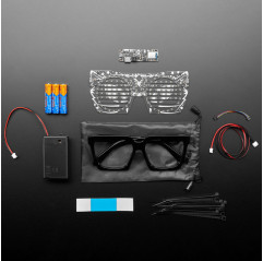 Adafruit LED Glasses Starter Kit Adafruit19040711 Adafruit