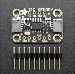 Adafruit 24LC32 I2C EEPROM Breakout - 32Kbit / 4 KB - QT Stem Adafruit 19040712 Adafruit