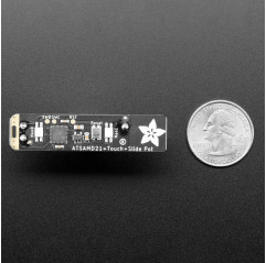 Adafruit Slider Trinkey - Potentiomètre à glissière USB NeoPixel Adafruit 19040713 Adafruit