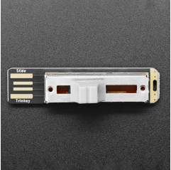 Adafruit Slider Trinkey - USB NeoPixel Slide Potentiometer Adafruit19040713 Adafruit