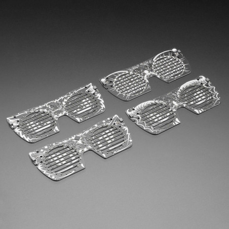 Adafruit Panel frontal de las gafas LED - 116 LEDs RGB con controlador I2C - STEMMA QT / Qwiic