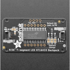 Adafruit 7-Segment LED Matrix Backpack - STEMMA QT / qwiic Adafruit 19040724 Adafruit