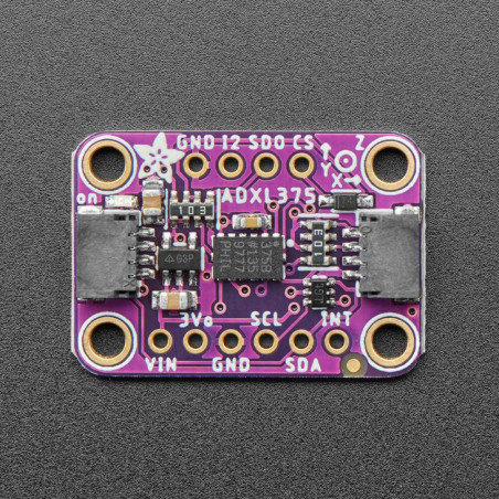 ADXL375 - High G Accelerometer (+-200g) with I2C and SPI - STEMMA QT / Qwiic