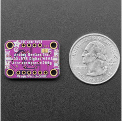 ADXL375 - Acelerómetro de alta G (+-200g) con I2C y SPI - STEMMA QT / Qwiic Adafruit 19040728 Adafruit