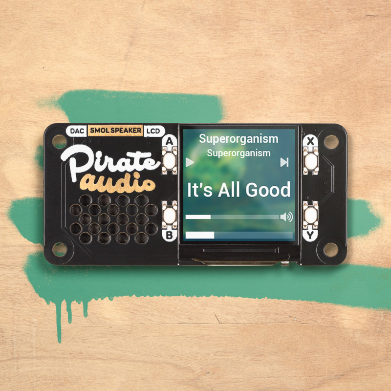 Pirate Audio: Lautsprecher für Raspberry Pi Pimoroni 19030238 PIMORONI