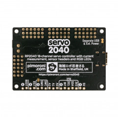Servo 2040 - 18 Channel Servo Controller Pimoroni19030310 PIMORONI