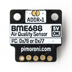 BME688 Breakout 4-en-1 sur la qualité de l'air (gaz, température, pression, humidité) Pimoroni 19030320 PIMORONI