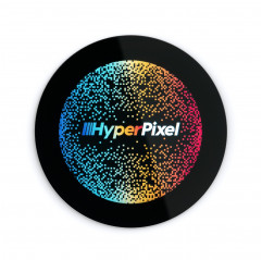 HyperPixel 2.1 Round - Pantalla de alta resolución para Raspberry Pi - Táctil Pimoroni 19030322 PIMORONI