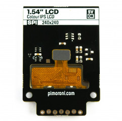 1.54" SPI LCD carré couleur (240x240) Breakout Pimoroni 19030338 PIMORONI