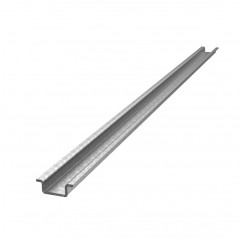 Sendzimir acero galvanizado 35x7,5 mm carril bajo Omega - carril DIN - 1 metro Envolventes y accesorios 19490087 Qtech