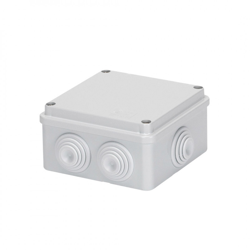 JUNCTION BOX WITH PRE-DRILLED SCREW LOW COVER - 100X100X50 Enclosures and accessories 19450021 Gewiss