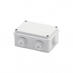JUNCTION BOX WITH PRE-DRILLED SCREW LOW COVER - 120X80X50 Enclosures and accessories 19450022 Gewiss