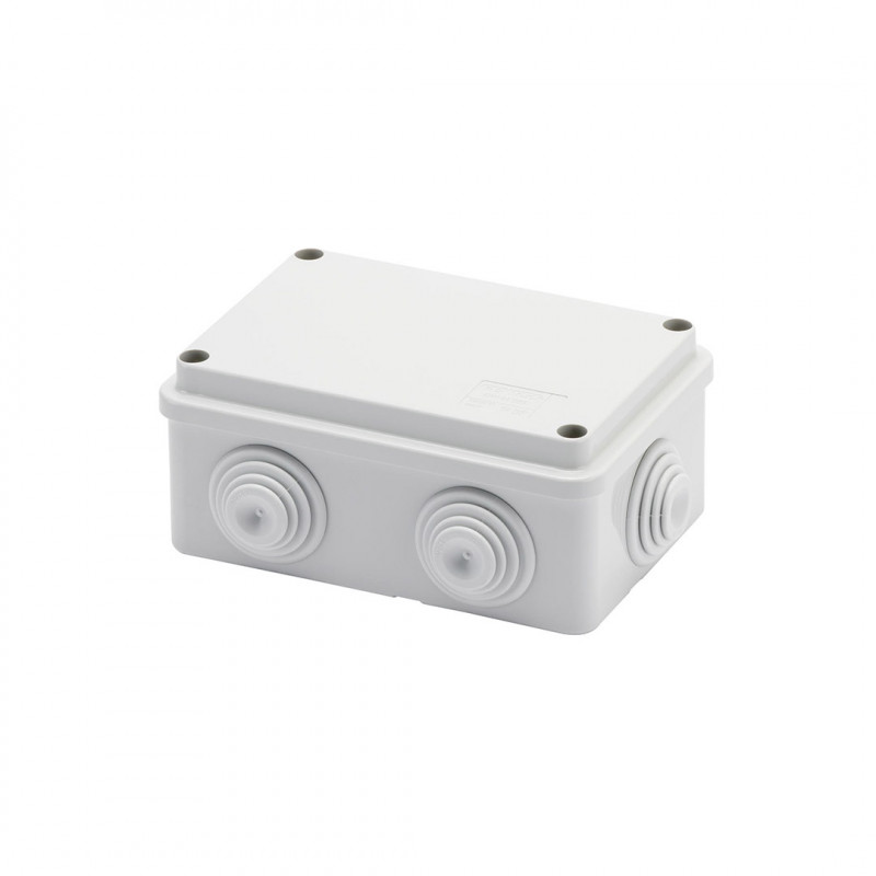 JUNCTION BOX WITH PRE-DRILLED SCREW LOW COVER - 120X80X50 Enclosures and accessories 19450022 Gewiss