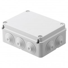 JUNCTION BOX WITH PRE-DRILLED SCREW LOW COVER - 190X140X70 Enclosures and accessories 19450024 Gewiss