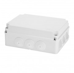 JUNCTION BOX WITH PRE-DRILLED SCREW LOW COVER - 300X220X120 Enclosures and accessories 19450026 Gewiss