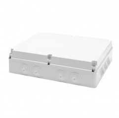JUNCTION BOX WITH PRE-DRILLED SCREW LOW COVER - 460X380X120 Enclosures and accessories 19450028 Gewiss