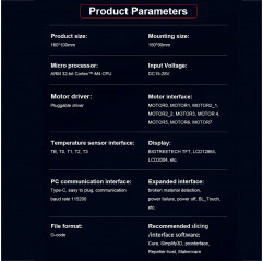 Octopus Pro V1.0 F429 BIGTREETECH - 3D printer motherboard Control cards 19570011 Bigtreetech