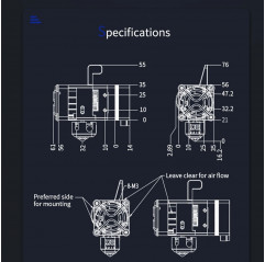 BIQU H2 V2.0 - Extruder for B1 BX Ender 3/3 V2/5/6 CR6/10 Estrusori - BIQU19660000 Biqu
