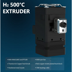 BIQU H2 500°C - Extrusor para impresora 3D Extrusoras - BIQU 19660001 Biqu