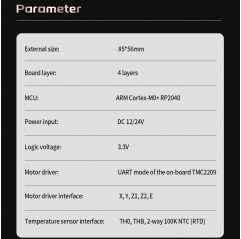 SKR Pico V1.0 BIGTREETECH - compatible avec Raspberry Pi pour Voron V0 Cartes de contrôle 19570000 Bigtreetech