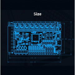 Octopus V1.1 BIGTREETECH - 3D-Drucker Steuerung Motherboard Kontrollkarten 19570003 Bigtreetech