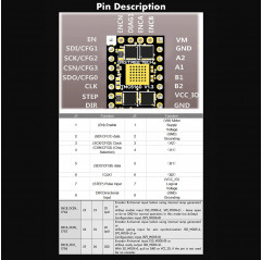 Driver TMC5160 V1.3 BIGTREETECH - driver stepper für 3D-Drucker Kraftfahrer 19570021 Bigtreetech