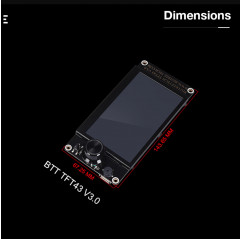 TFT43 V3.0 BIGTREETECH - RGB LCD screen for 3D printers Screens 19570029 Bigtreetech