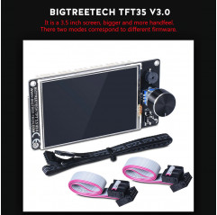 TFT35 V3.0 BIGTREETECH - Écran LCD RVB pour imprimantes 3D Écrans 19570031 Bigtreetech