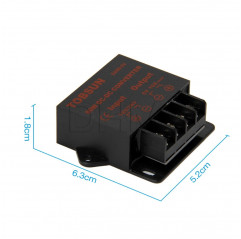 Convertidor de tensión / transformador / reductor de potencia - DC 24V a DC 5V Módulos Arduino 08040327 DHM