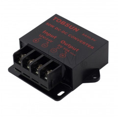 Convertidor de tensión / transformador / reductor de potencia - DC 24V a DC 5V Módulos Arduino 08040327 DHM