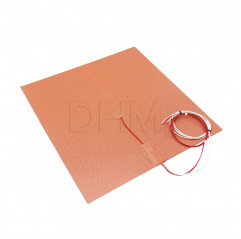 PIATTO RISCALDATO 10x10 cm PCB heated silicone DC 24V 60W 100x100 mm 3d printer reprap Piani silicone11060220 DHM