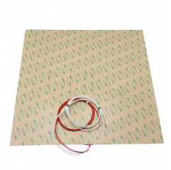 PIATTO RISCALDATO 10x10 cm PCB heated silicone DC 24V 60W 100x100 mm 3d printer reprap Piani silicone11060220 DHM