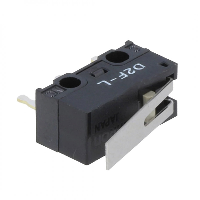 Mechanical limit switch - micro switch 3 pins 5A 250V - Omron Microswitches and DIP switches 19620001 Omron