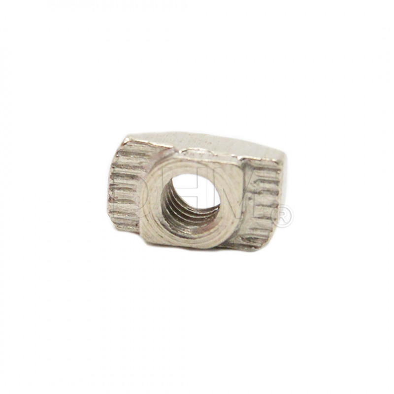 Post-assembly nut - Series 5 steel - M4 thread Series 5 (slot 6) 14090129 DHM