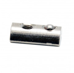 Nut with spring for post-assembly - Series 5 steel - M3 thread Series 5 (slot 6) 14090131 DHM