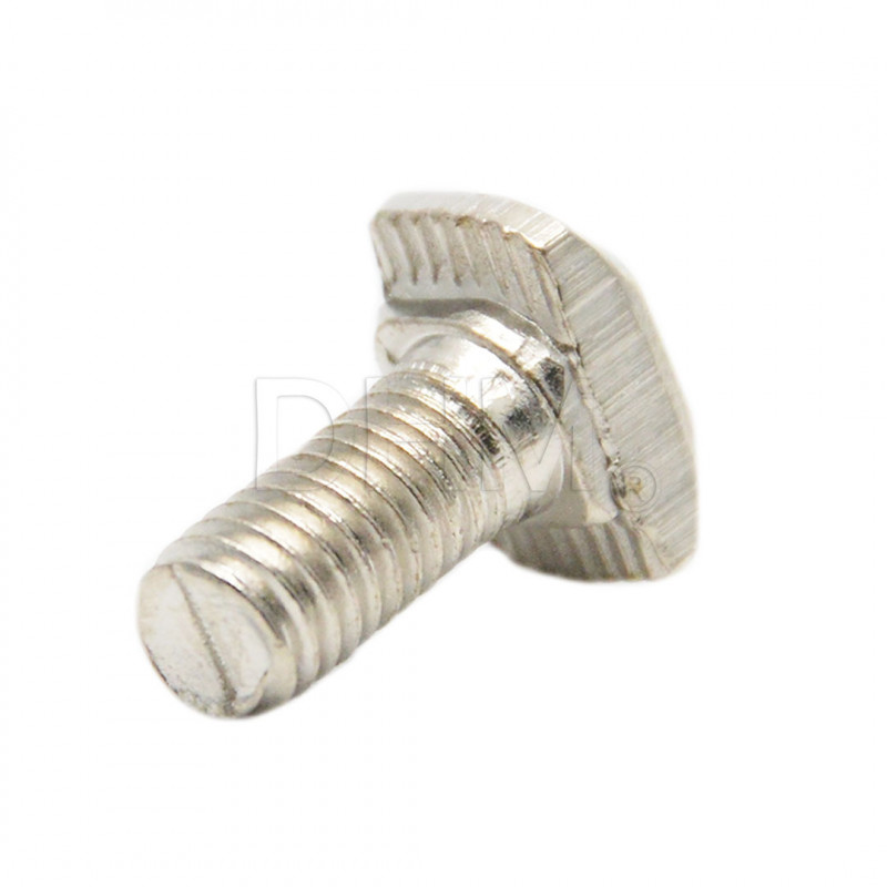 Bullone a T post-montaggio - Serie 5 acciaio M5*12 mm - pezzi 5 Serie 5 (cava 6)14020102 DHM