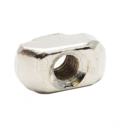 Post-assembly nut - Series 6 steel - M5 thread