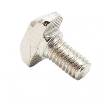 Post-assembly T-bolt - Series 6 steel M6*10 mm - pieces 5