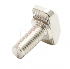 Bullone a T post-montaggio - Serie 6 acciaio M6*16 mm - pezzi 5 Serie 6 (cava 8)14020203 DHM