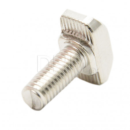 Post-assembly T-bolt - Series 6 steel M6*16 mm - pieces 5