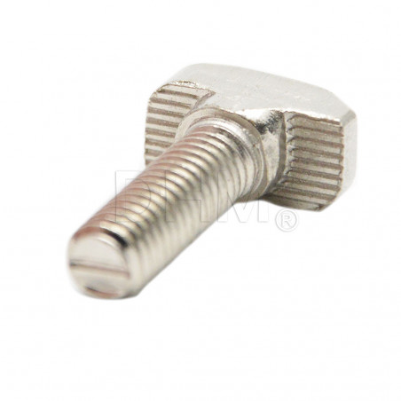 Perno en T de montaje posterior - Acero serie 6 M6*20 mm - piezas 5 Serie 6 (ranura 8) 14020204 DHM