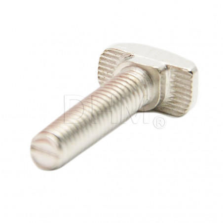 Post-assembly T-bolt - Series 6 steel M6*25 mm - pieces 5