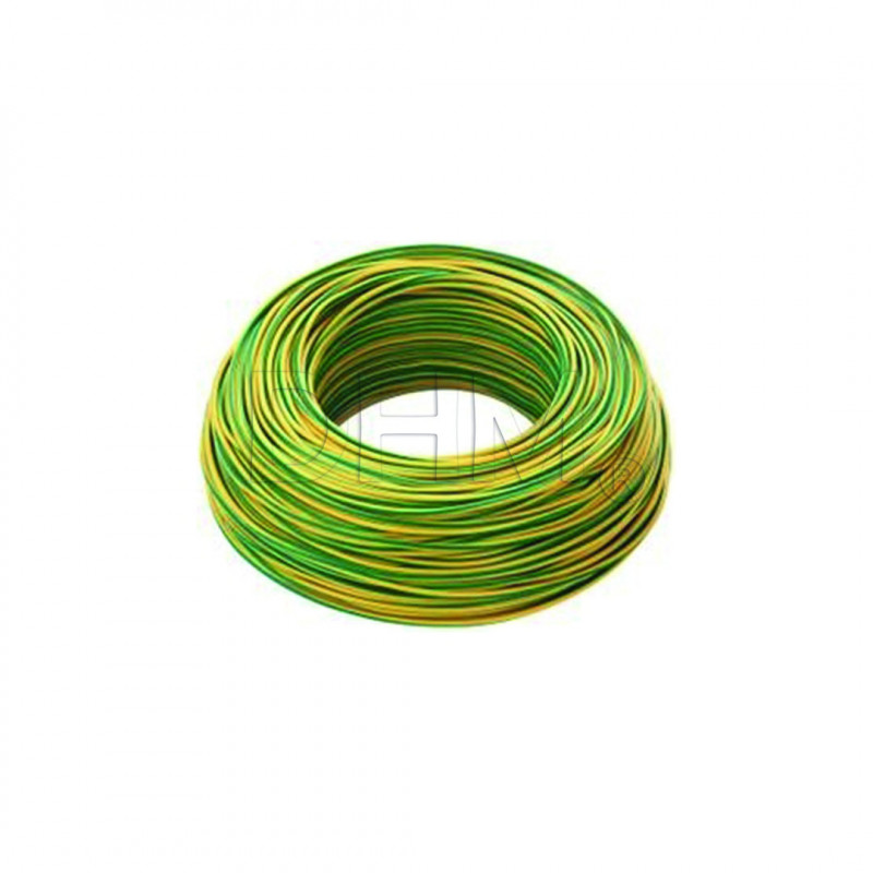 CABLE FS17 1 GV - Cuerda FS17 1X1,5 G/V - por metro Cables de aislamiento Simple 12130176 DHM