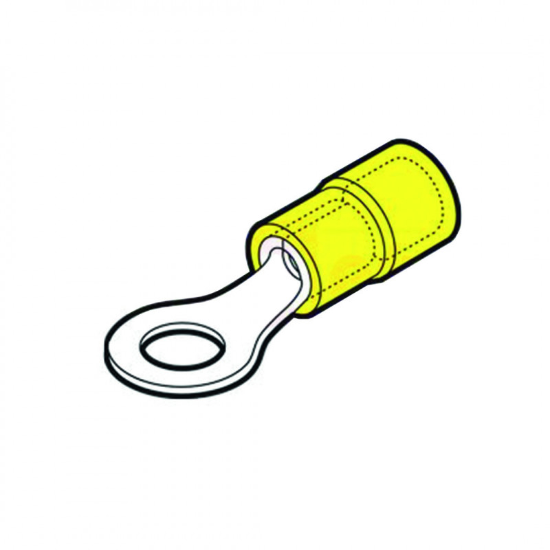 GF-M3 - YELLOW EYE CAP screw 3mm Terminals and Cable Lugs 19470050 Cembre