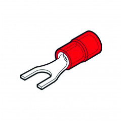 RF-U4/2 - RED FORK CAP screw 4mm Terminals and Cable Lugs 19470069 Cembre