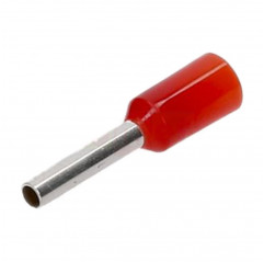 PKE108 - THERMINALPREISOLATED TUBE Sect. 1mmq P 8mm RED Terminals and Cable Lugs 19470157 Cembre