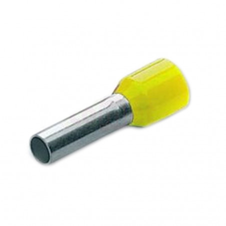 PKE308 - TUBETTO TERMINALEPREISOLATO sez. 0,3mmq P 8mm GIALLO Terminali e Capicorda19470154 Cembre